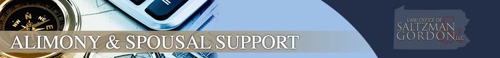 alimony spousal support lawyers PA